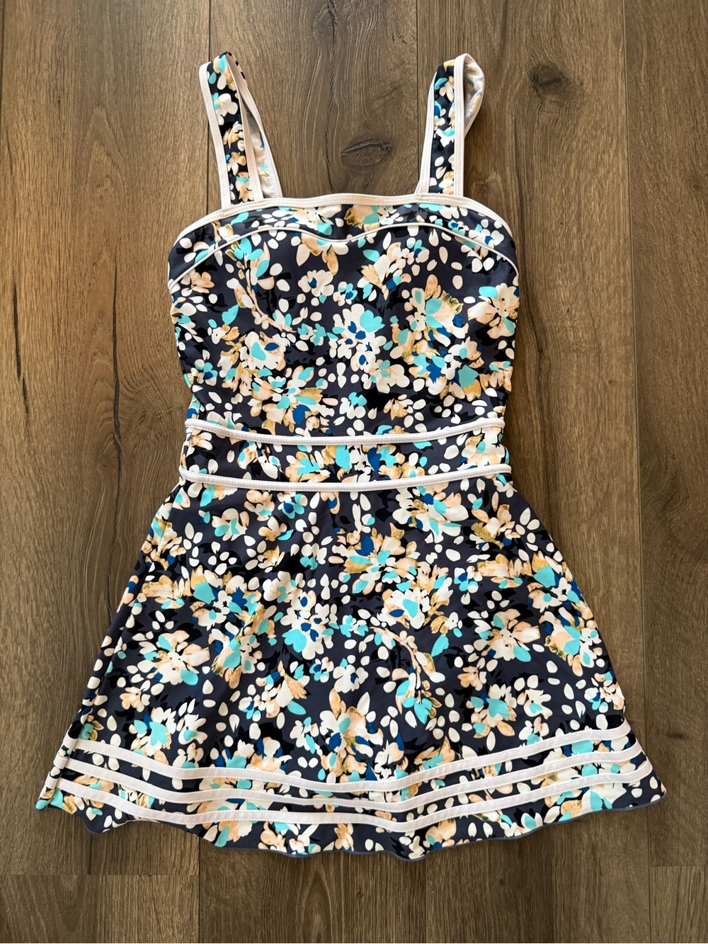 Shore Shapes Swim Dress Size 8 Tummy Control Swimwear One Piece Bathing Suit